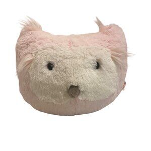 Pottery Barn Kids Owl Plush Stuffed Animal 7"x8" Musical Lullaby Star Pull WORKS